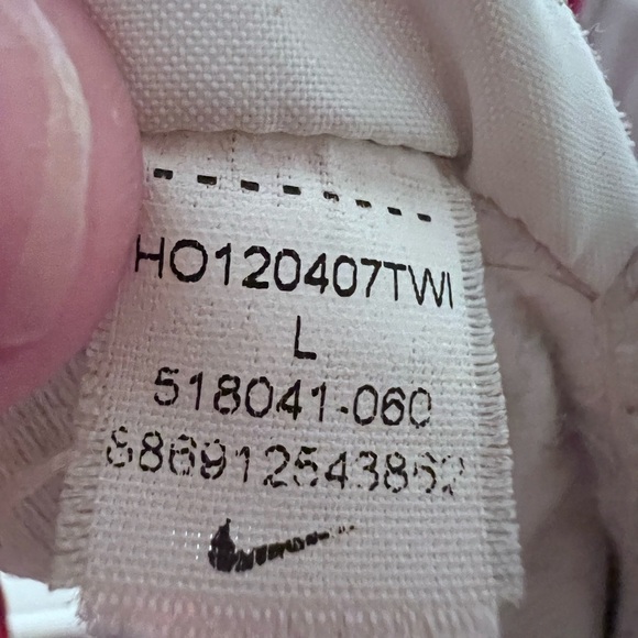 Vintage Mens Nike jacket Size Large Pockets Zipper Red white Blue Excellent - Picture 3 of 8